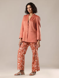Apricot Bloom Pantsuit