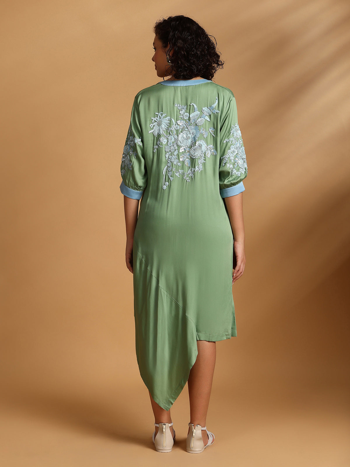 Iris Dress Green