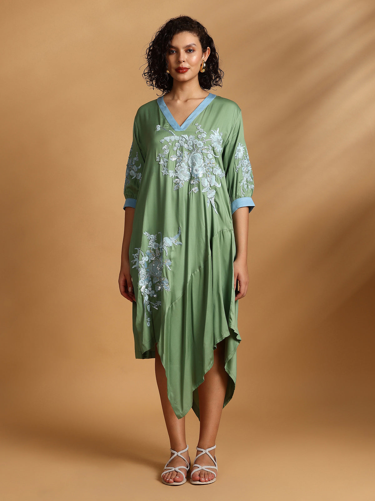 Iris Dress Green