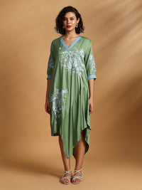 Iris Dress Green