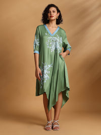 Iris Dress Green