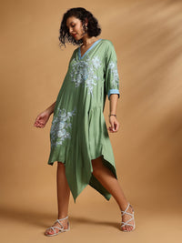 Iris Dress Green
