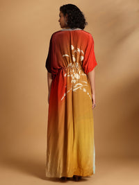 Serena Kaftan red