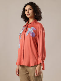Avian Shirt Apricot
