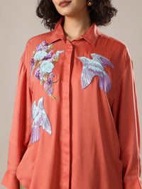 Avian Shirt Apricot