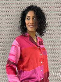 Snooze Crimson Dusk Pyjama Set