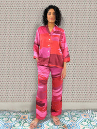 Snooze Crimson Dusk Pyjama Set