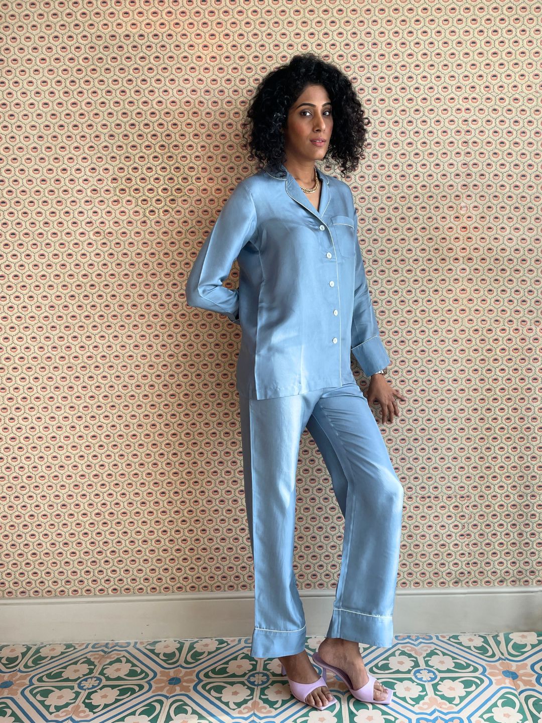 Siesta Blue Pyjama Set
