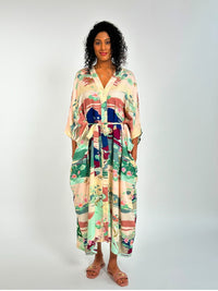 Forage Printed Kimono Kaftan