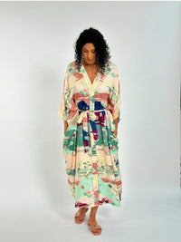 Forage Printed Kimono Kaftan
