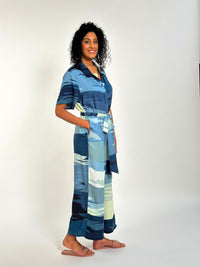 Loungesuit- Nightscape Printed Jumpsuit