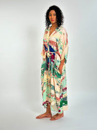 Forage Printed Kimono Kaftan